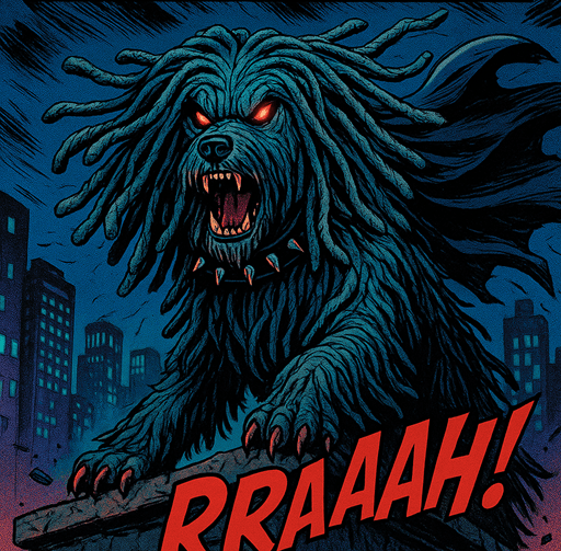Arthur Komondor Cartoon Super Villain
