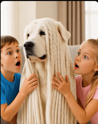 Arthur Komondor Romance Labrador
