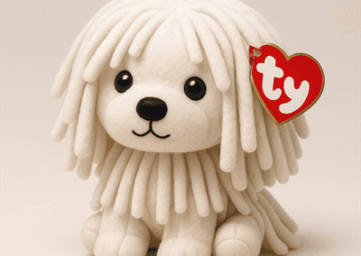 Komondor Beanie Baby