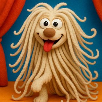 Komondor Cartoon 4
