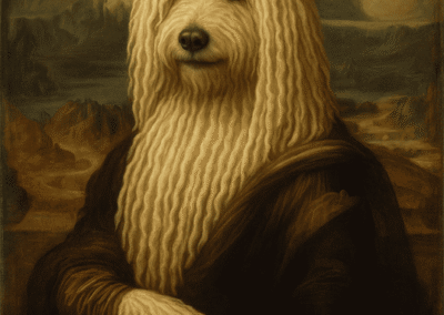 Komondor Mona Lisa