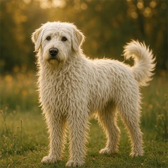 Komondor Bred With A Labrador Retriever